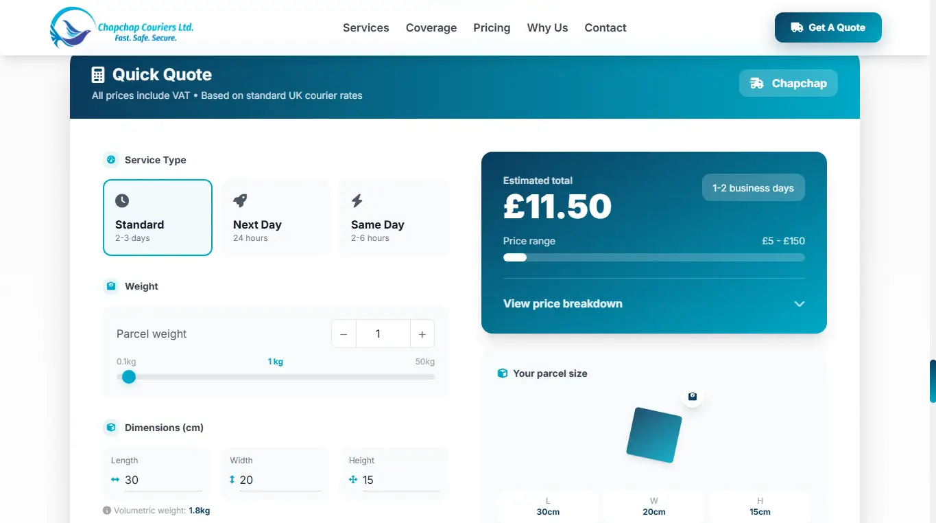 Verified driver profile with ratings