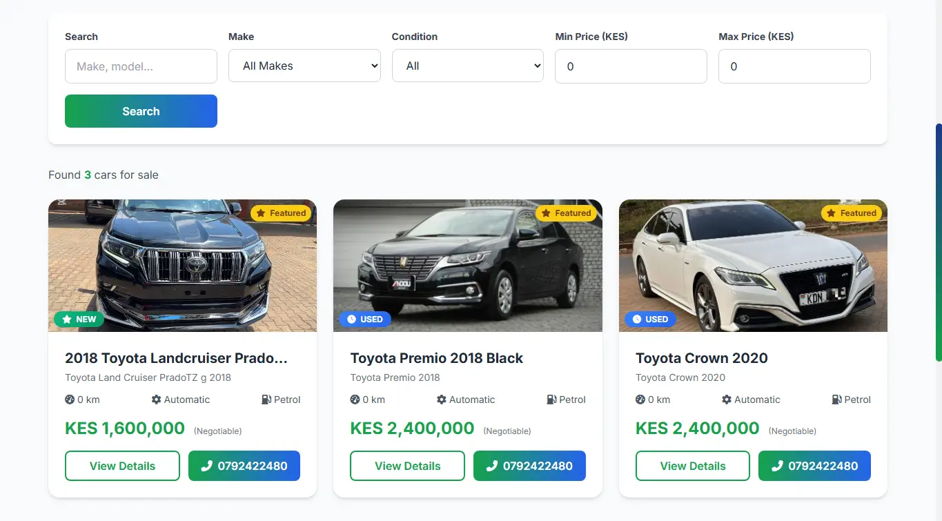 Verified driver profile with ratings