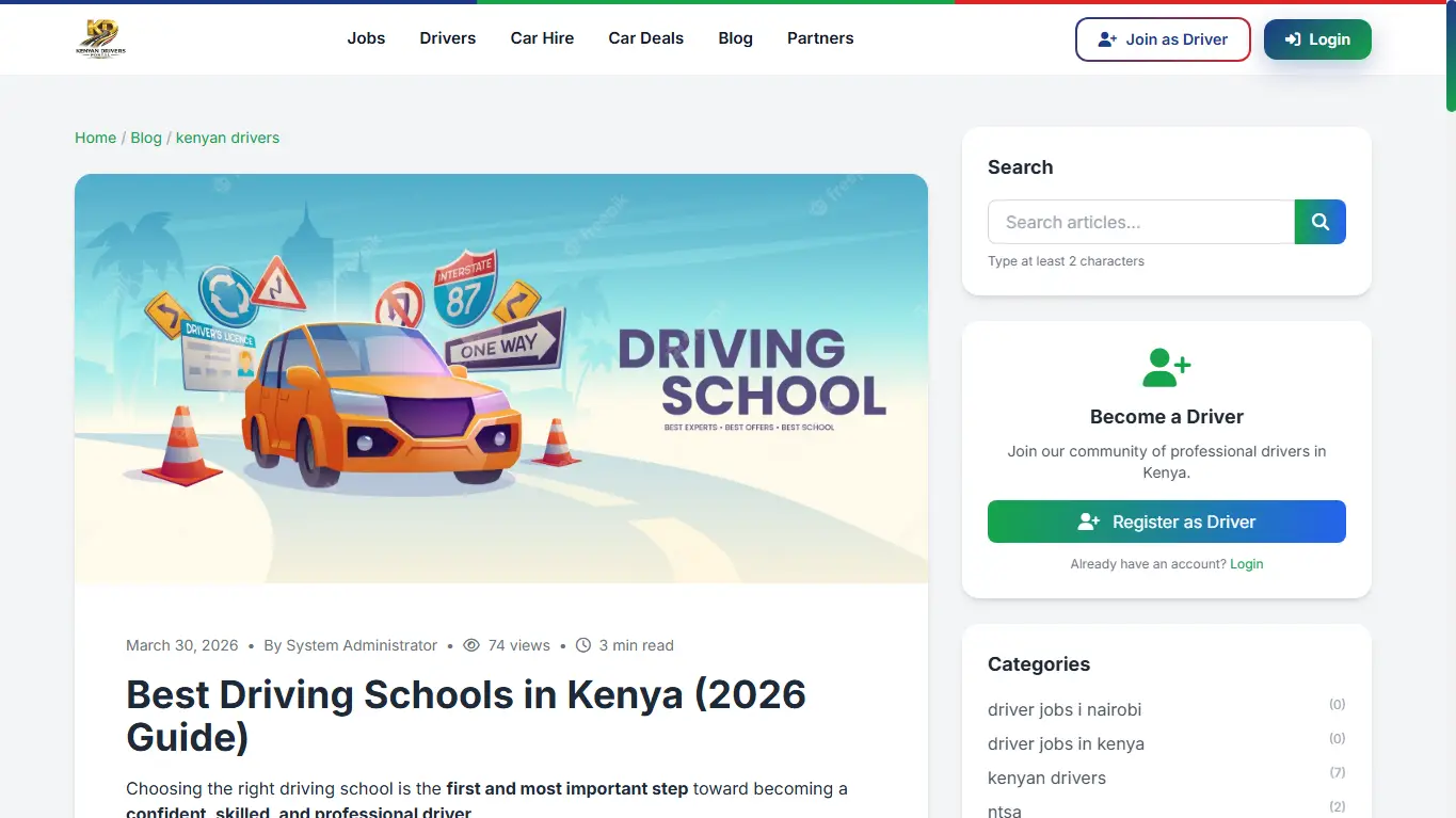 Employer job posting dashboard